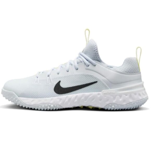 NIKE ALPHA HUARACHE ELITE 9 TF TURF Football Gray MEN'S SIZES 6 & 9.5 NEW - Picture 1 of 13